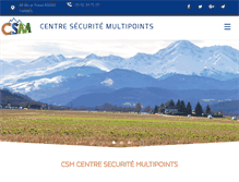 Tablet Screenshot of csm-info.fr